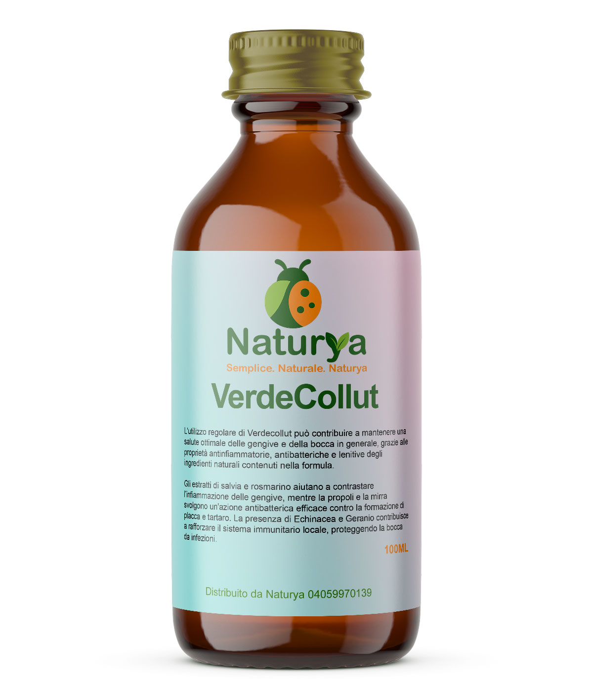 Verdecollut - Collutorio Naturale Fresco e Sano