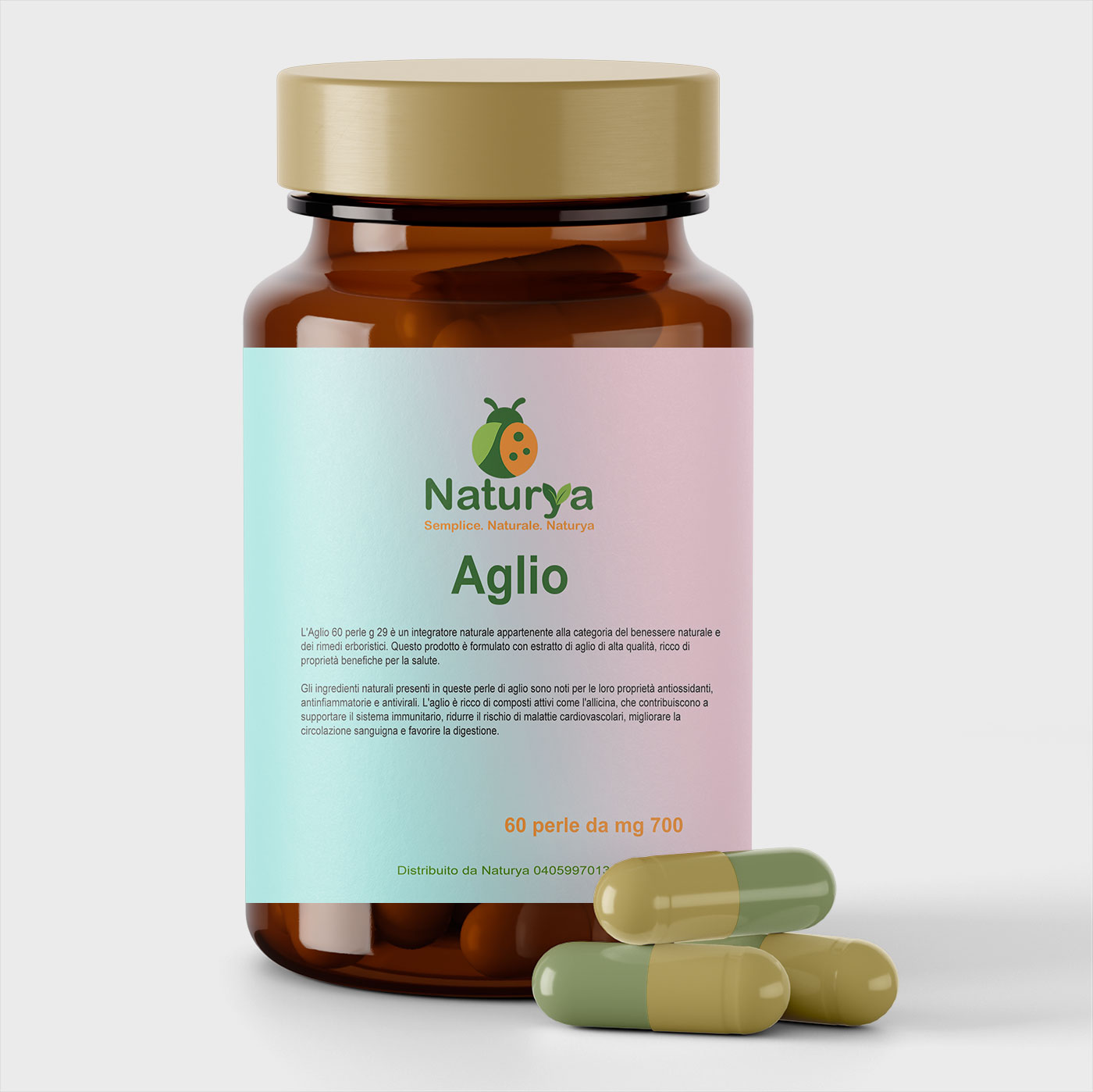 Aglio 60 perle g 29