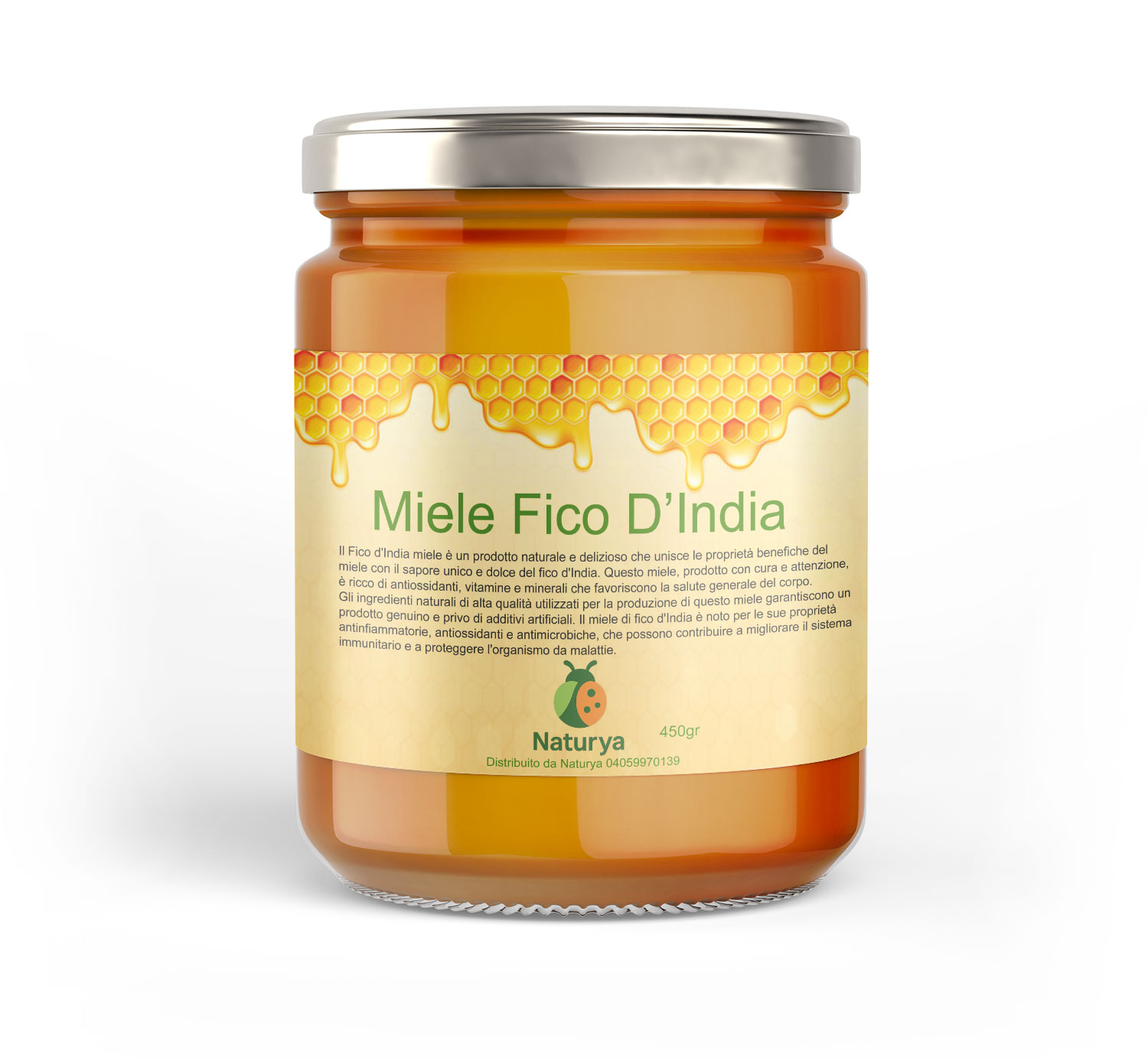 Fico d'India miele g 450