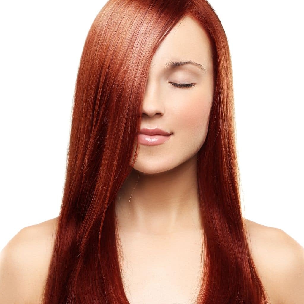 Hennè per capelli colore rosso medio