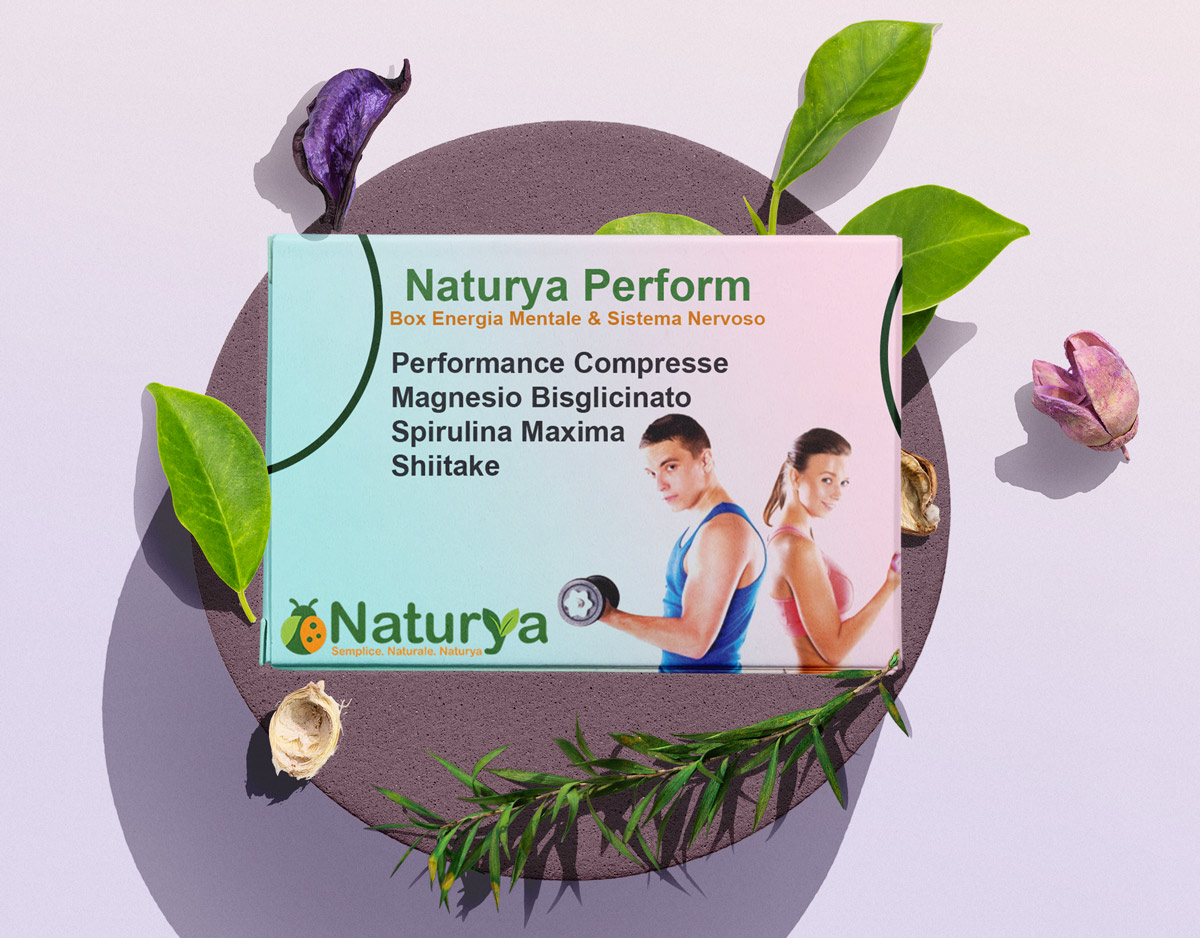 Naturya Perform — Box Energia Mentale & Sistema Nervoso